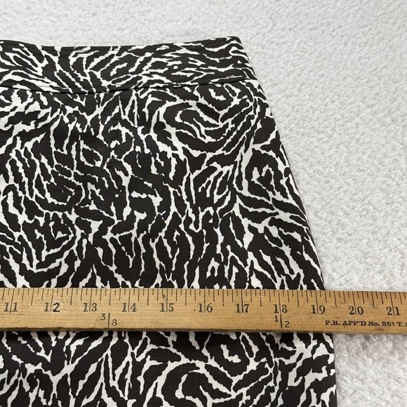 Ann Taylor Loft Women's Short Pencil Zip Back Lined Skirt Size 8 Brown EUC - Picture 5 of 8